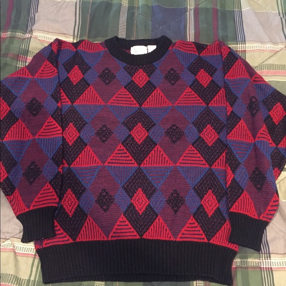 Robert Bruce - Vintage Sweater - Men’s, Medium - Picture 1 of 4